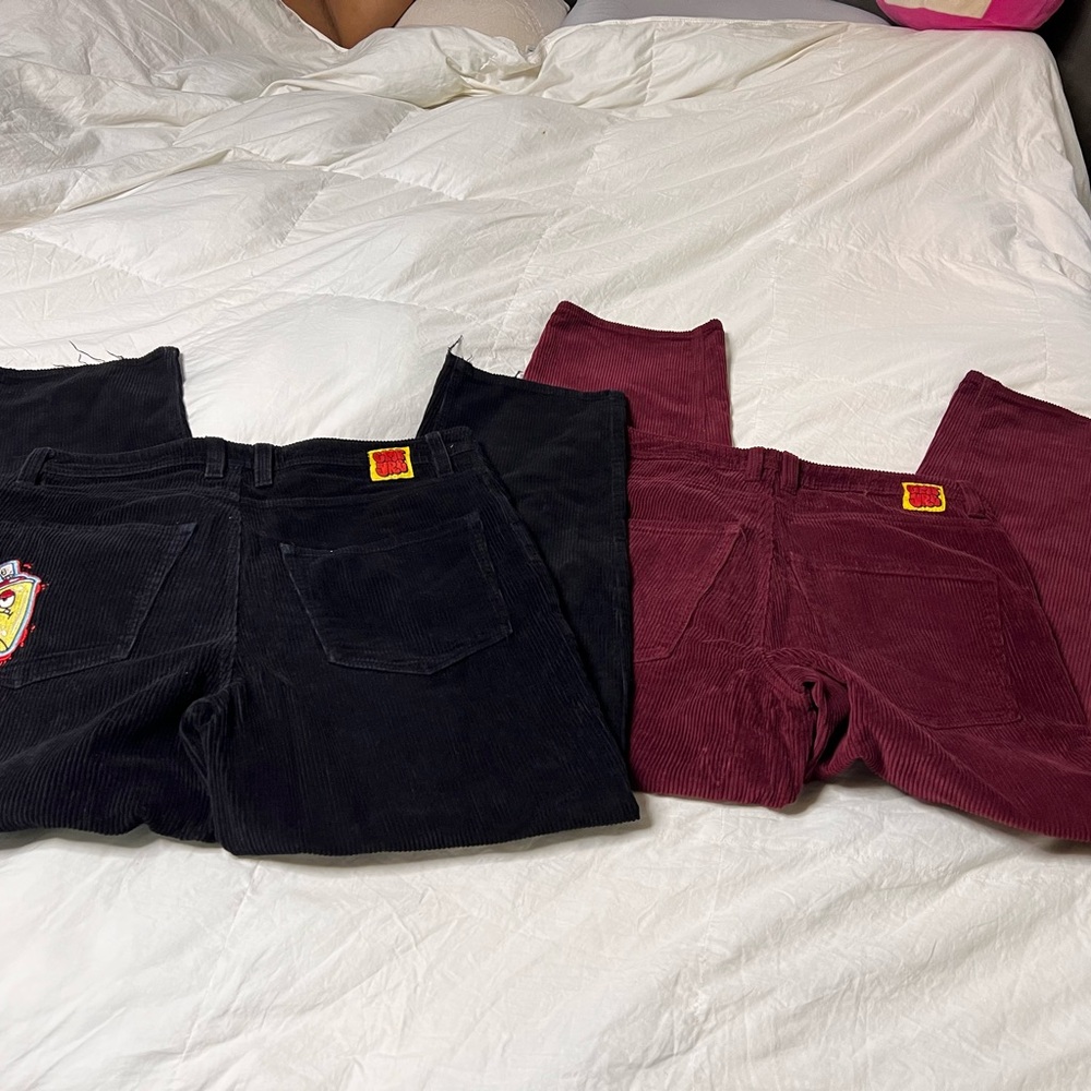 Corduroy Pants - Black